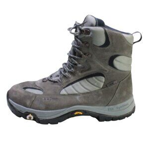 LL Bean Men's Tek 2.5 TSL System Snowshoe Hiking Winter Boots Gray Size 11